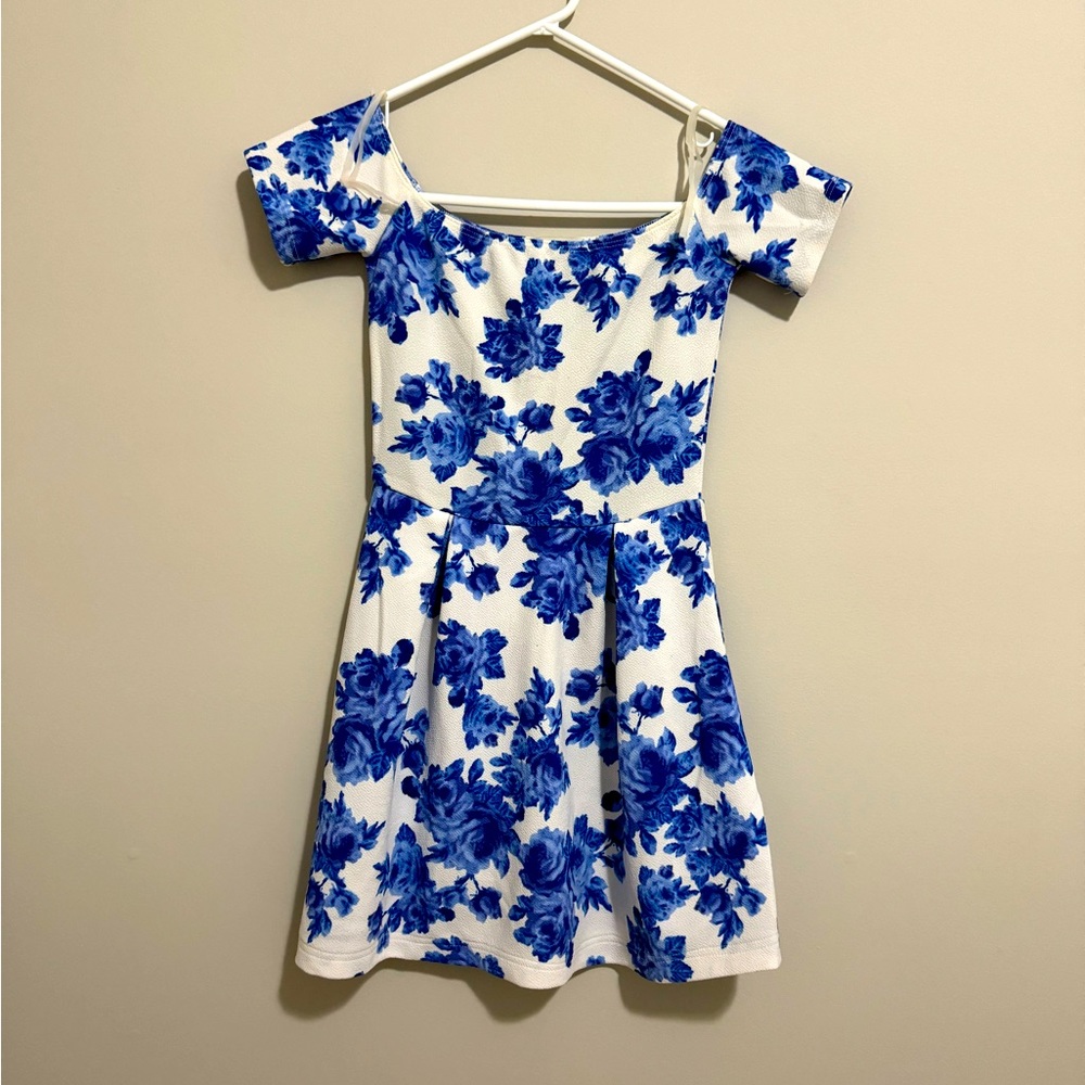 Floral skater dress